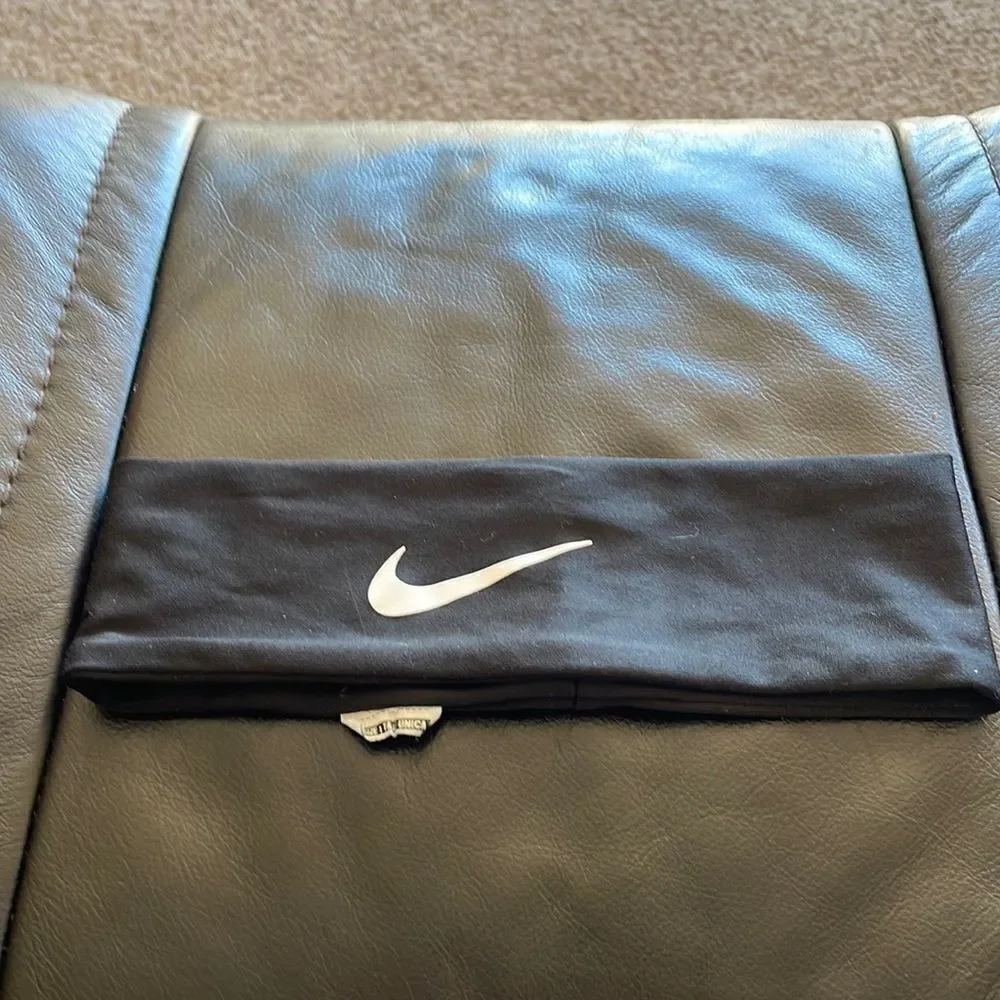 NIKE kids black headband